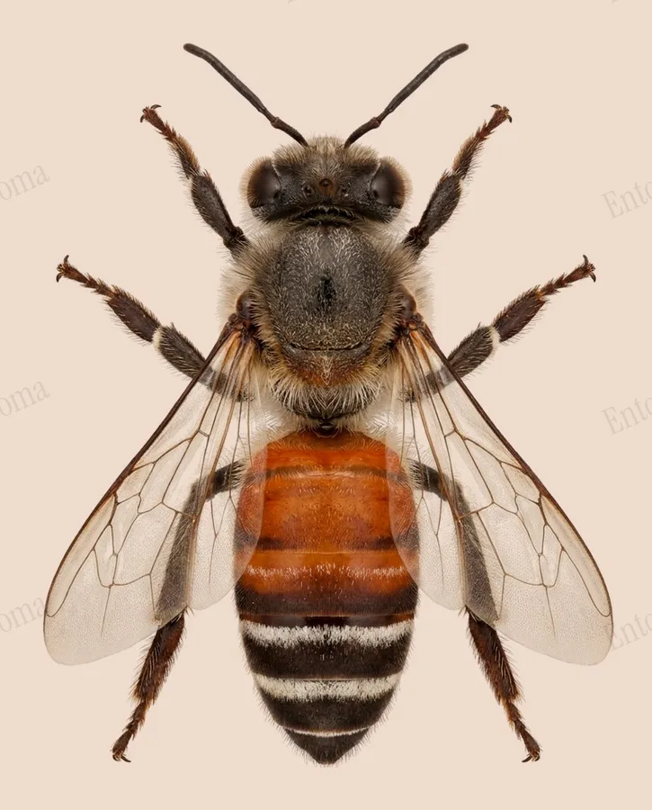 Apis florea（Apis florea）の図版
