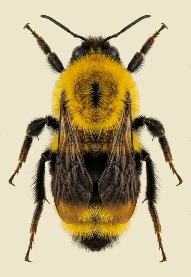 Bombus fervidus, Bombus fervidus, levha