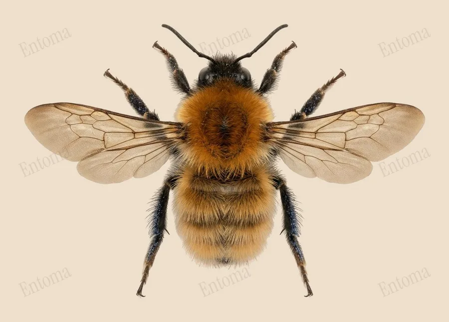 Bombus pascuorum, Bombus pascuorum, lámina