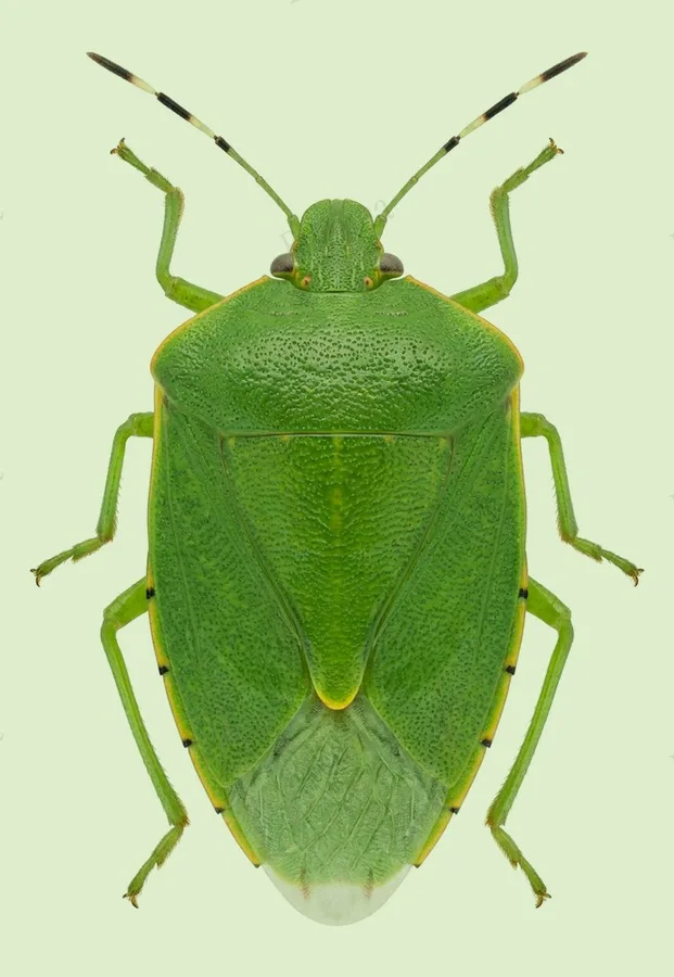 Green stink bug, Chinavia hilaris, plate