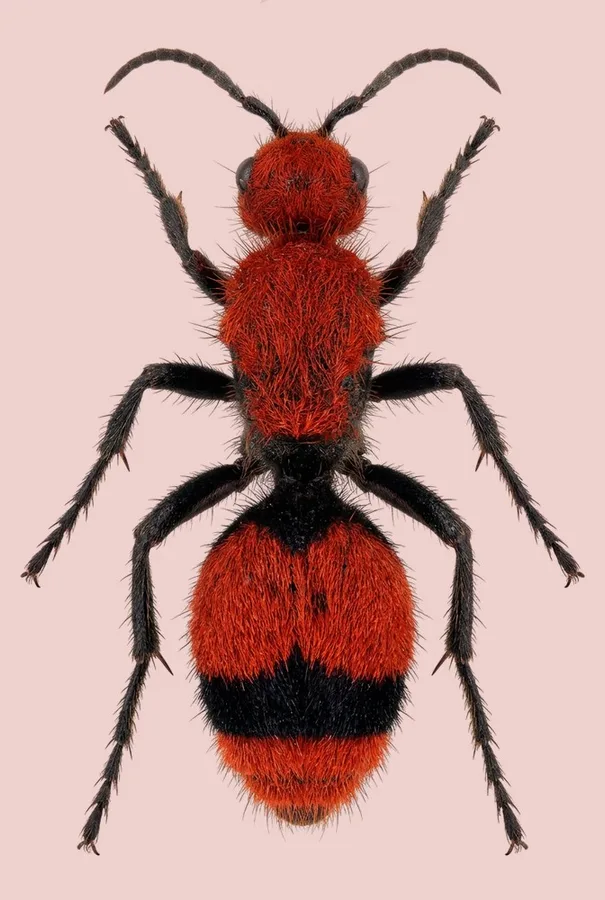 Dasymutilla occidentalis（Dasymutilla occidentalis）の図版
