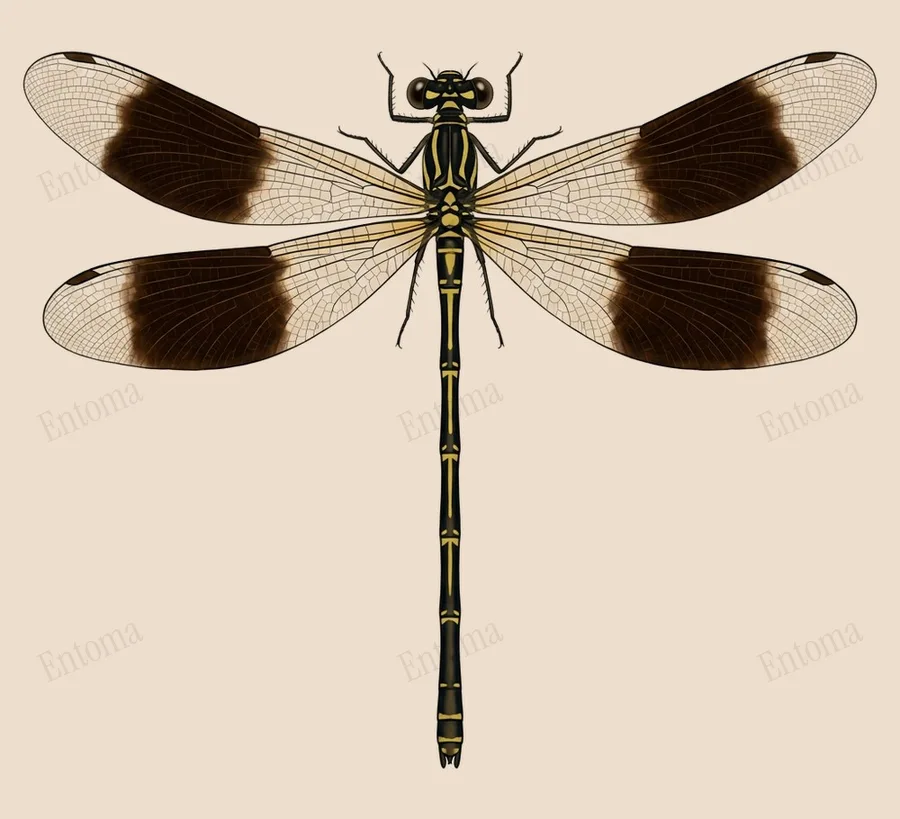 Euphaea formosa, Euphaea formosa, plaat