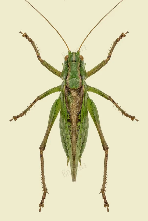 Gampsocleis buergeri, Gampsocleis buergeri, levha
