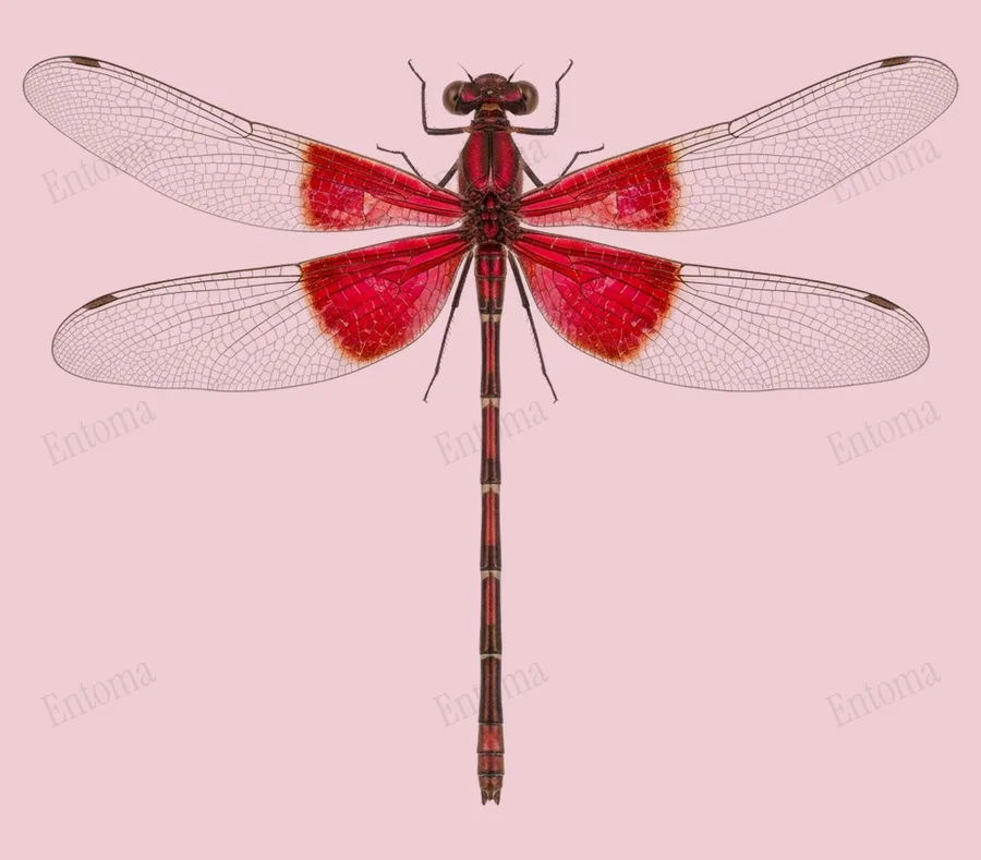 Hetaerina americana(Hetaerina americana) 도판