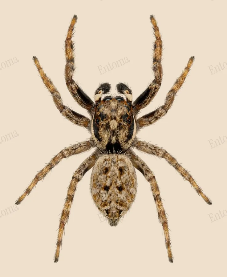 Menemerus semilimbatus, Menemerus semilimbatus, planche