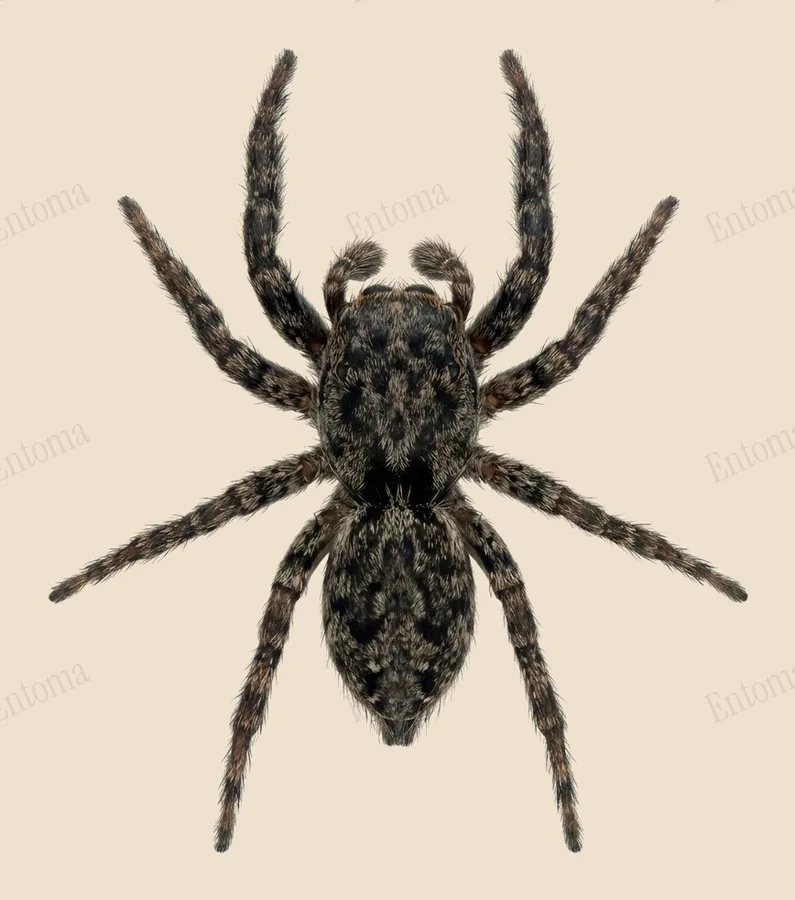 Naphrys pulex, Naphrys pulex, plaat