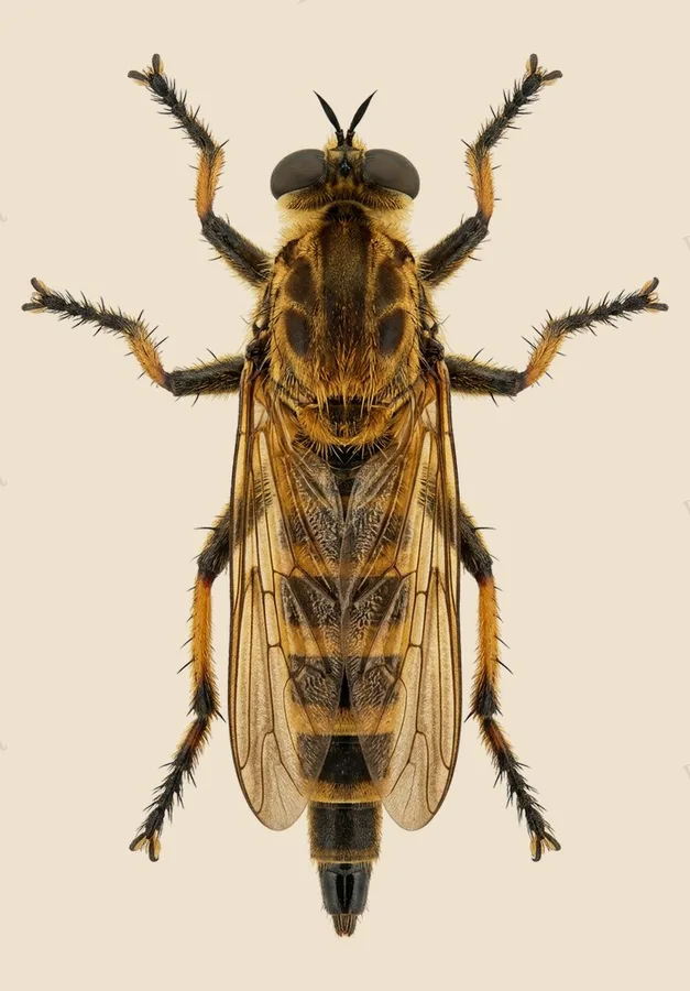 Promachus yesonicus, Promachus yesonicus, levha