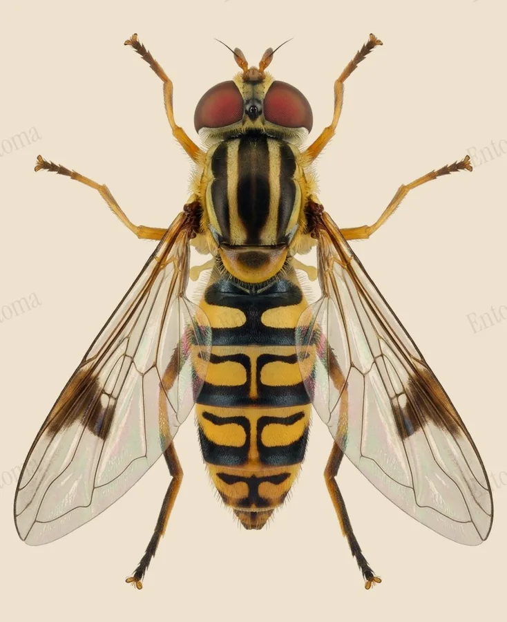 Toxomerus politus(Toxomerus politus) 도판