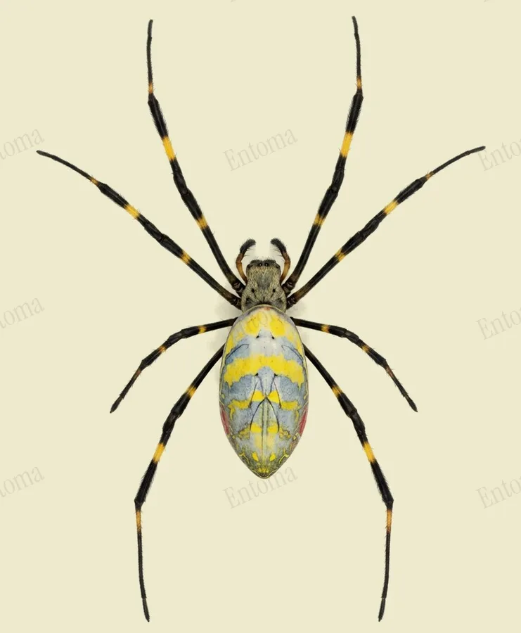 ジョロウグモ（Trichonephila clavata）の図版