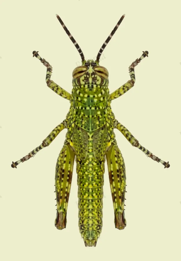 Xenocatantops humilis, Xenocatantops humilis, levha